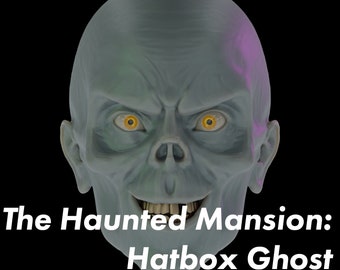 The Haunted Mansion: Hatbox Ghost 3D File Kit