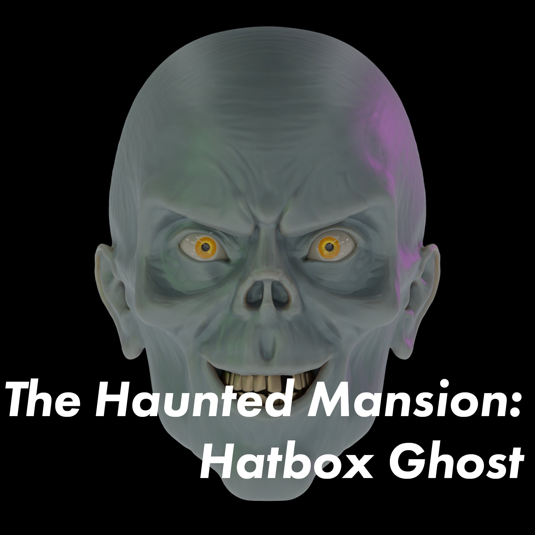 The Haunted Mansion Hatbox Ghost 3D File Kit Etsy
