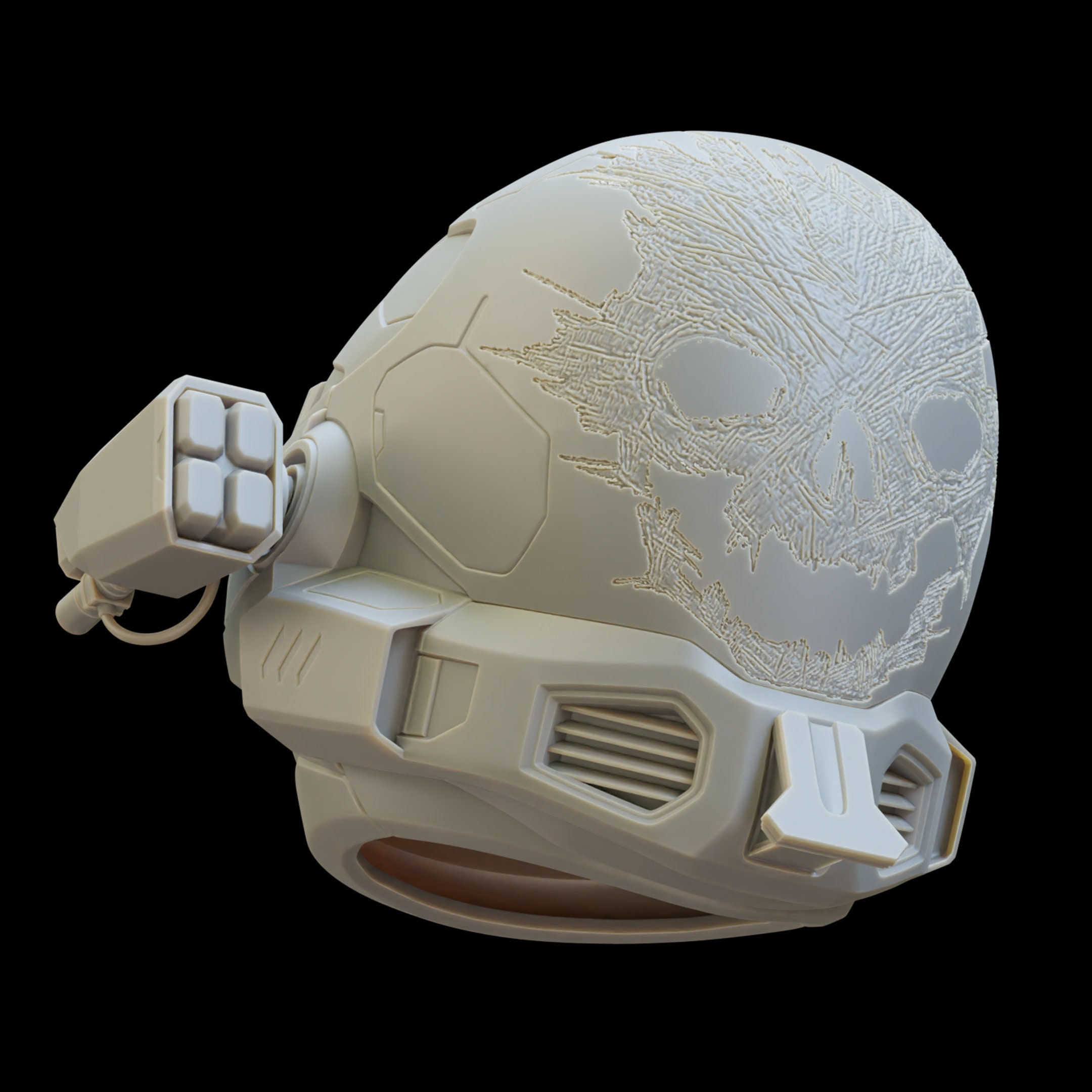 Halo Reach EVA emile Helmet 3D File Kit Etsy