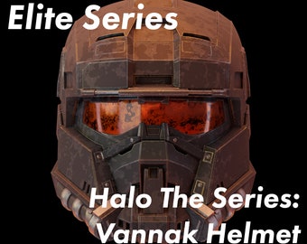 Halo The Series: "Vannak" Elite Series Helmet 3D File Kit