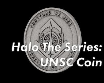 Halo The Series: UNSC Coin 3D Print File