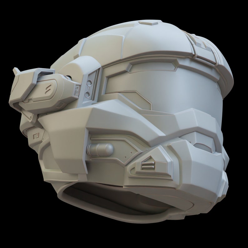 Halo Reach Commando carter Helmet 3D File Kit Etsy