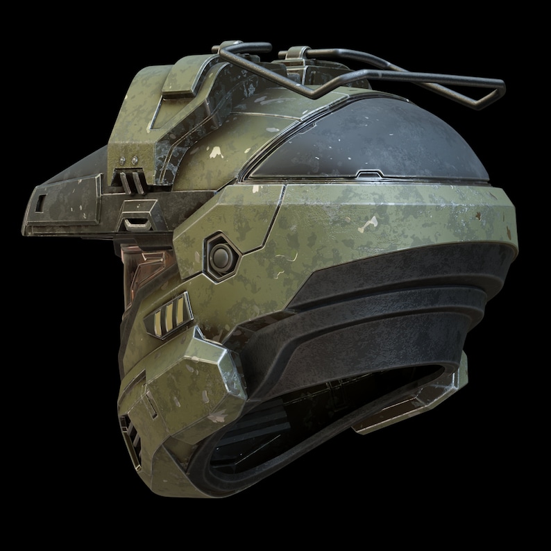 Halo Reach Scout jun Helmet 3D File Kit - Etsy