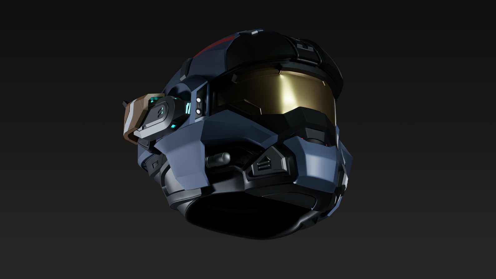 Halo Reach Commando carter Helmet 3D File Kit Etsy India
