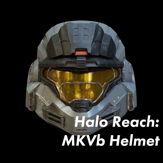 Halo Reach Mkvb Helmet 3D File Kit Etsy