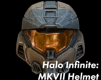 Halo Infinite: MKVII Helmet 3D File Kit