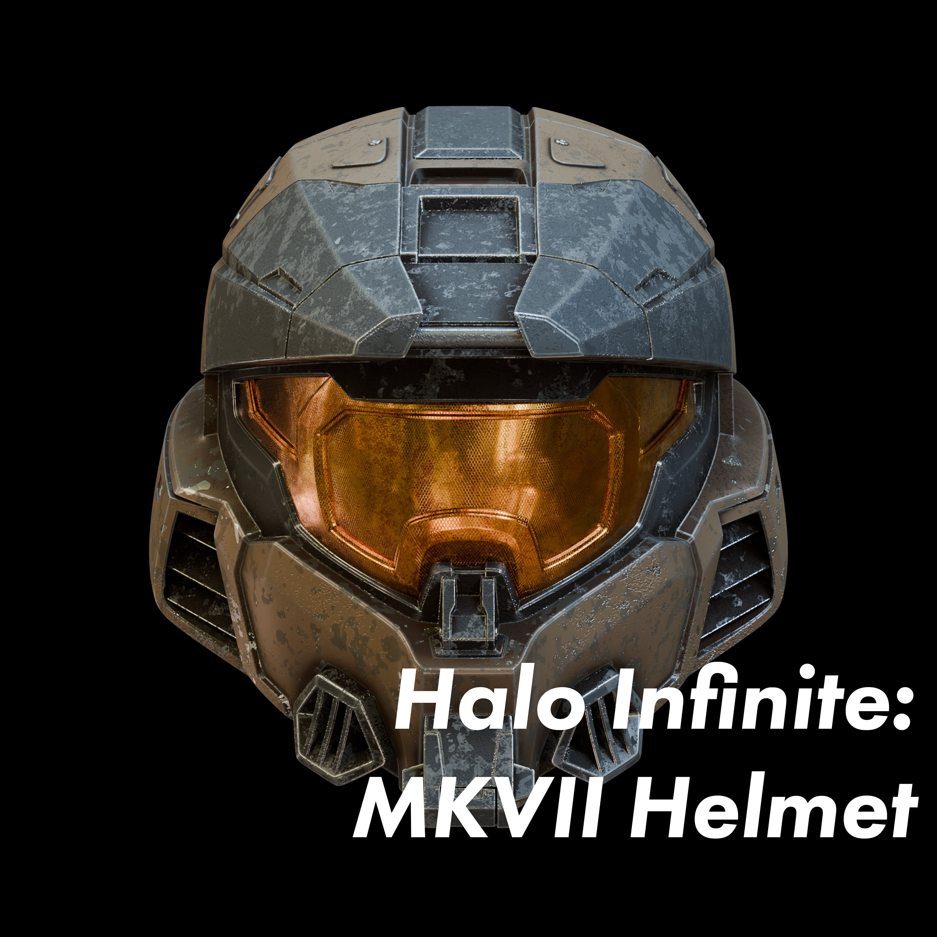 Halo Infinite: MKVII Helmet 3D File Kit - Etsy
