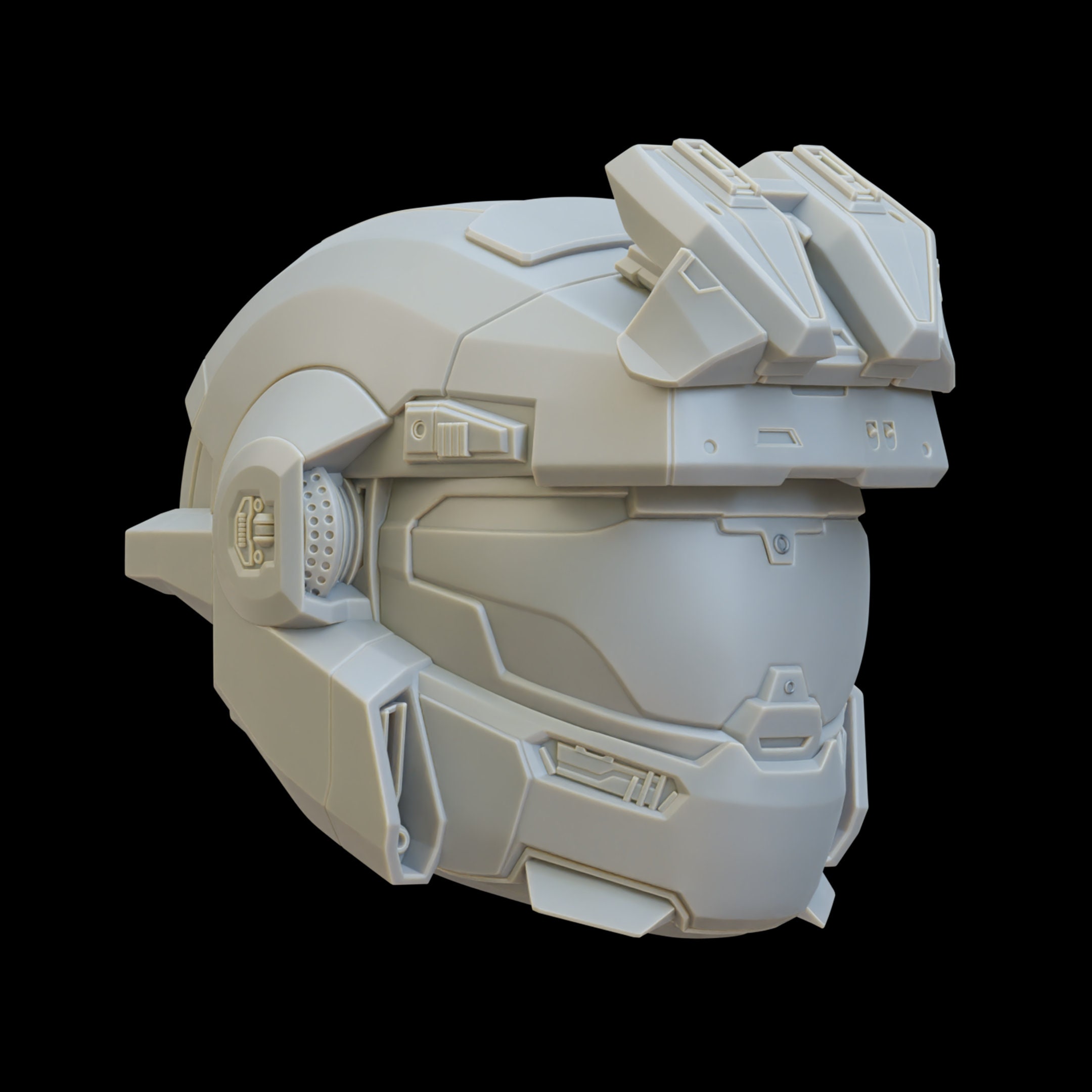 Halo Reach Grenadier jorge Helmet 3D File Kit (Download Now) - Etsy
