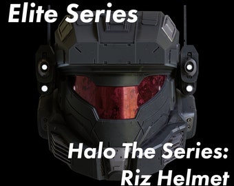 Halo The Series: "Riz" Elite Series Helmet 3D File Kit