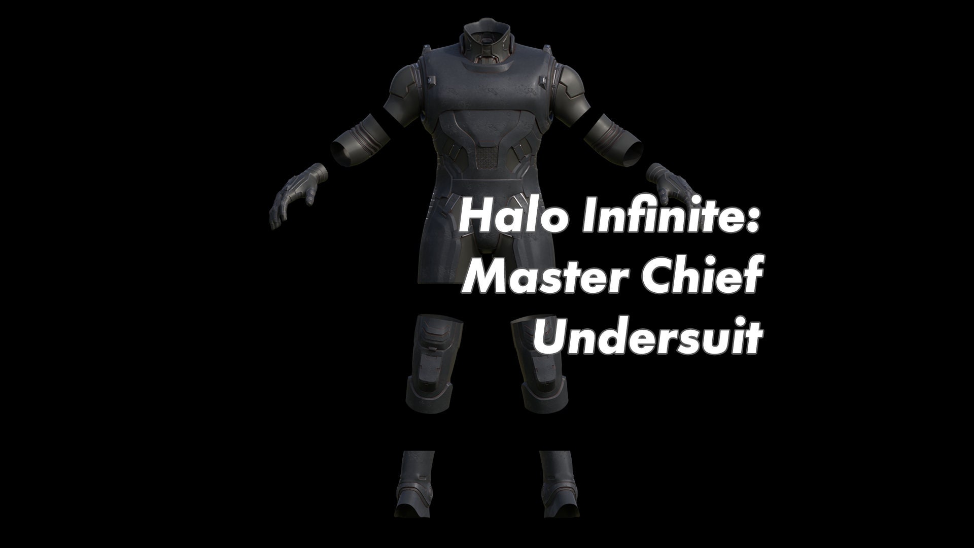 Halo Infinite Master Chief Undersuit 3D File Kit - Etsy Australia