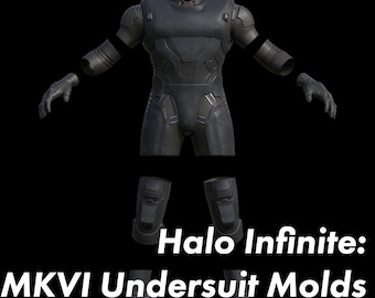 Halo Infinite: Master Chief Undersuit Molds 3D File Kit