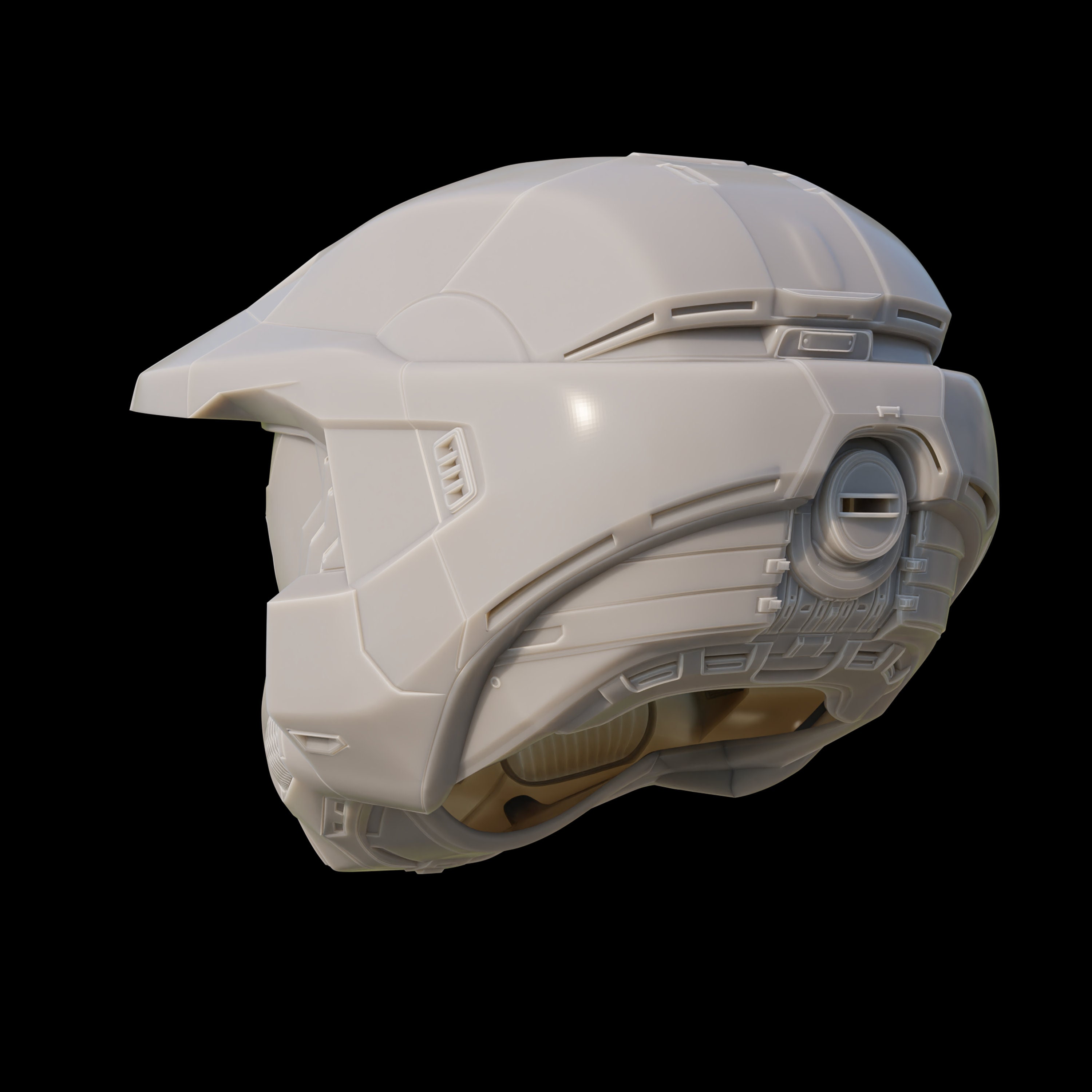 Halo Infinite Master Chief Helmet 3D File Kit - Etsy