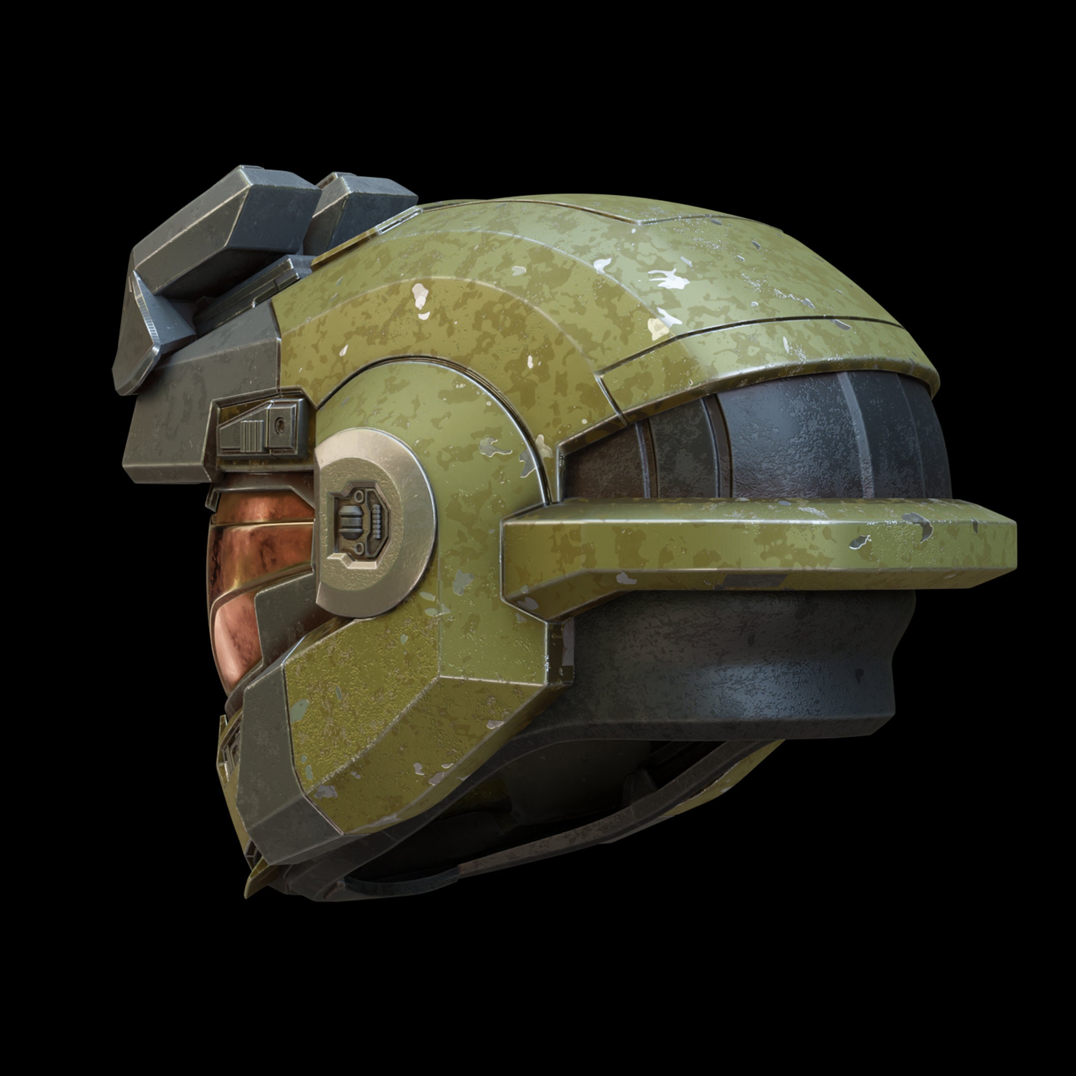 Halo Reach Grenadier jorge Helmet 3D File Kit (Download Now) - Etsy