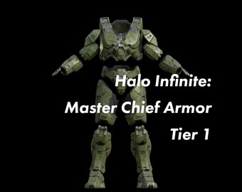 Halo Infinite: Master Chief Armor 3D File Kit