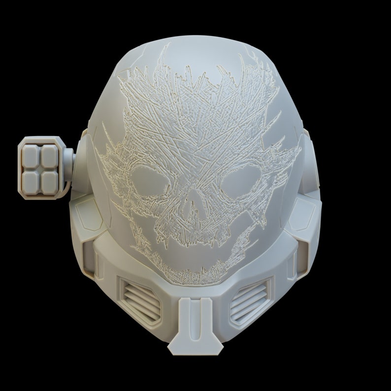 Halo Reach EVA emile Helmet 3D File Kit Etsy