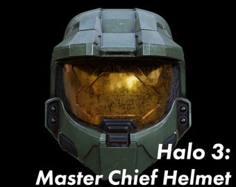 Halo 3: Master Chief Helmet 3D File Kit