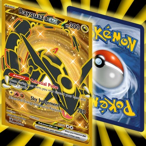 Rayquaza Mega EX Cards Set 76/108 98/98 105/108 Custom -  Portugal