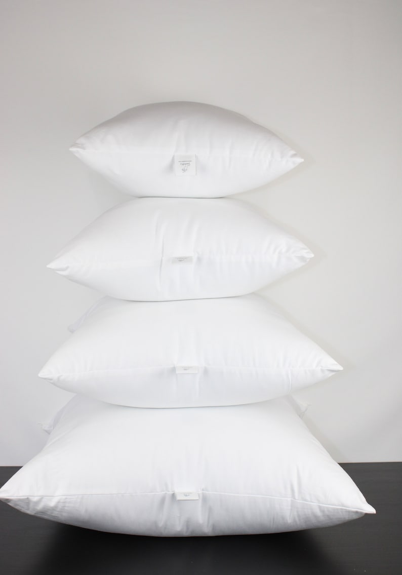 Pillow Inserts Handwoven Pillow Inserts Custom Size Pillow Etsy
