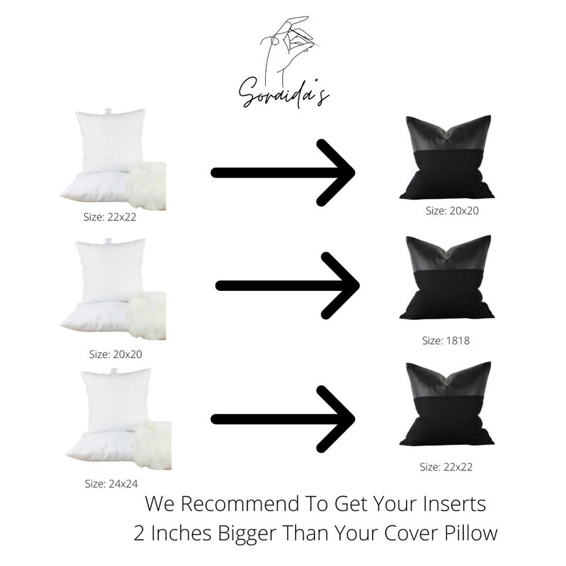 Pillow Inserts Handwoven Pillow Inserts Custom Size Pillow Etsy