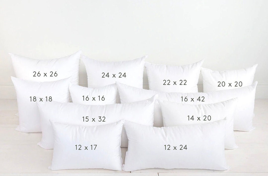 Pile of Pillows Insert Cushion (8-Pack), 18x18, Multi