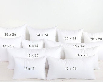 Pillow Inserts| Handwoven Pillow Inserts Custom Size Pillow Inserts| Very Soft Pillow Inserts All Sizings Pillow Inserts| Inserts Pillows