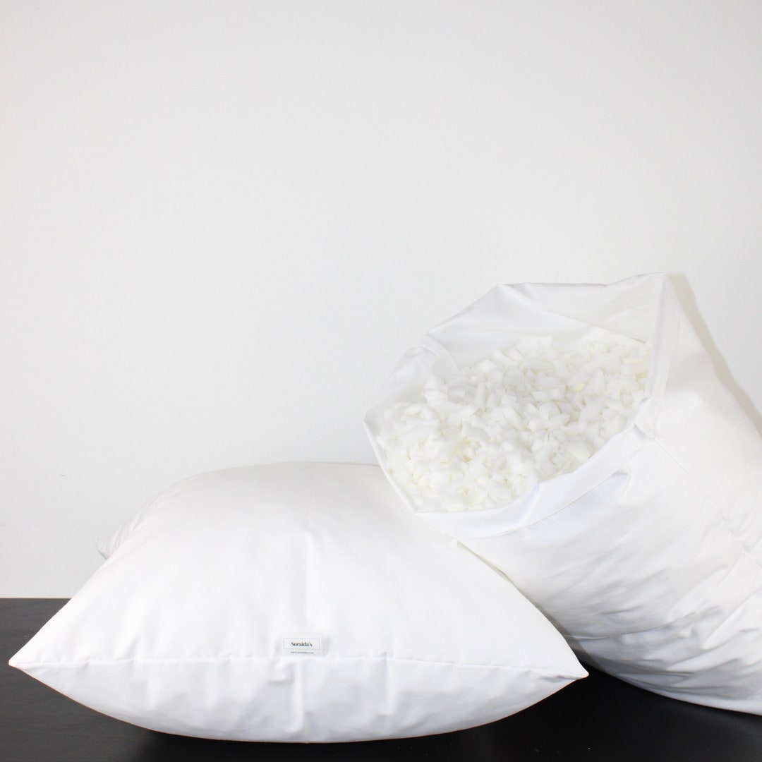 Shredded Foam Pillow Inserts Handwoven Pillows Custom Size Pillow