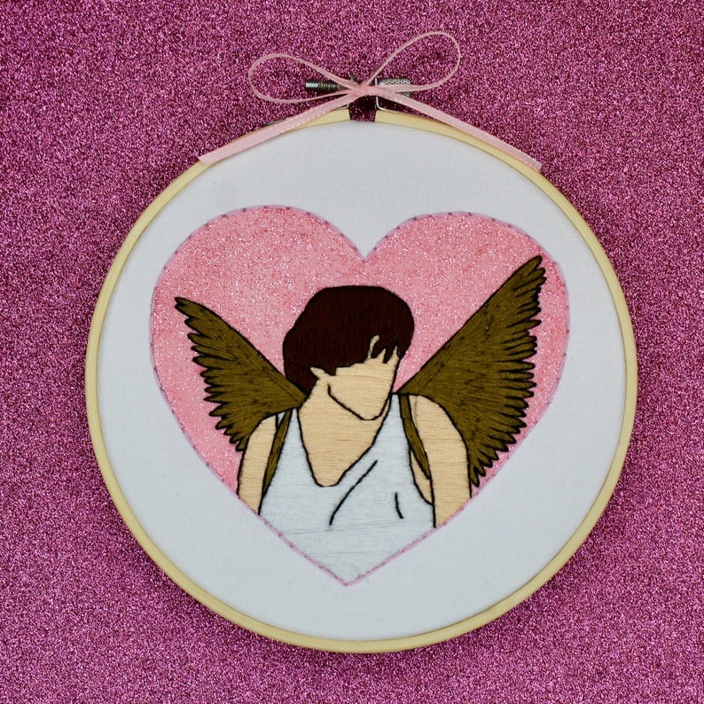 Jacob Elordi Saltburn Embroidery Hoop Felix Catton Inspired 6 Inch