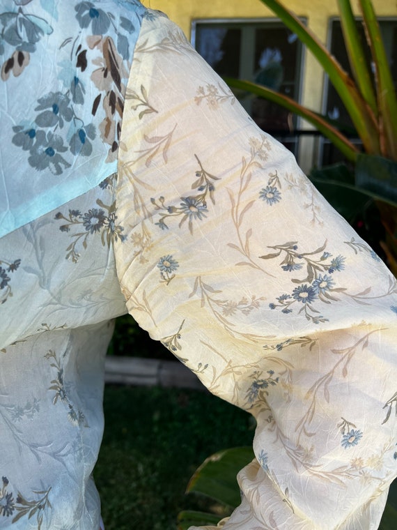 2000s Style Patchwork Blouse - image 7