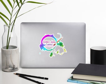 Debbie's Living Canvas Stickers - Bubble-free stickers - Branded Stickers - Collectible Stickers - Vinyl Stickers