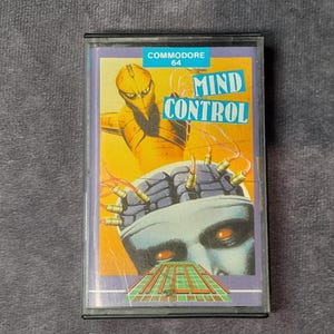 Commodore 64 Game Mind Control by Ace Label, Retro Gaming, 1980&#39;s Video Game - Working
