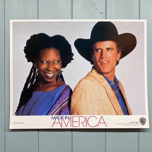 Warner Bros, Made in America Movie, 1993 Promotional Poster.