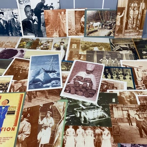 Assortiment de plus de 40 clubs de collectionneurs de cartes postales nostalgiques, Grande-Bretagne d'hier, années 1890 à 1950
