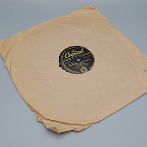 Vintage Capitol, Gramaphone Schallplatte 10 Zoll - Sparky es Magic Piano (Nr.2 & No.5) Henry Blair