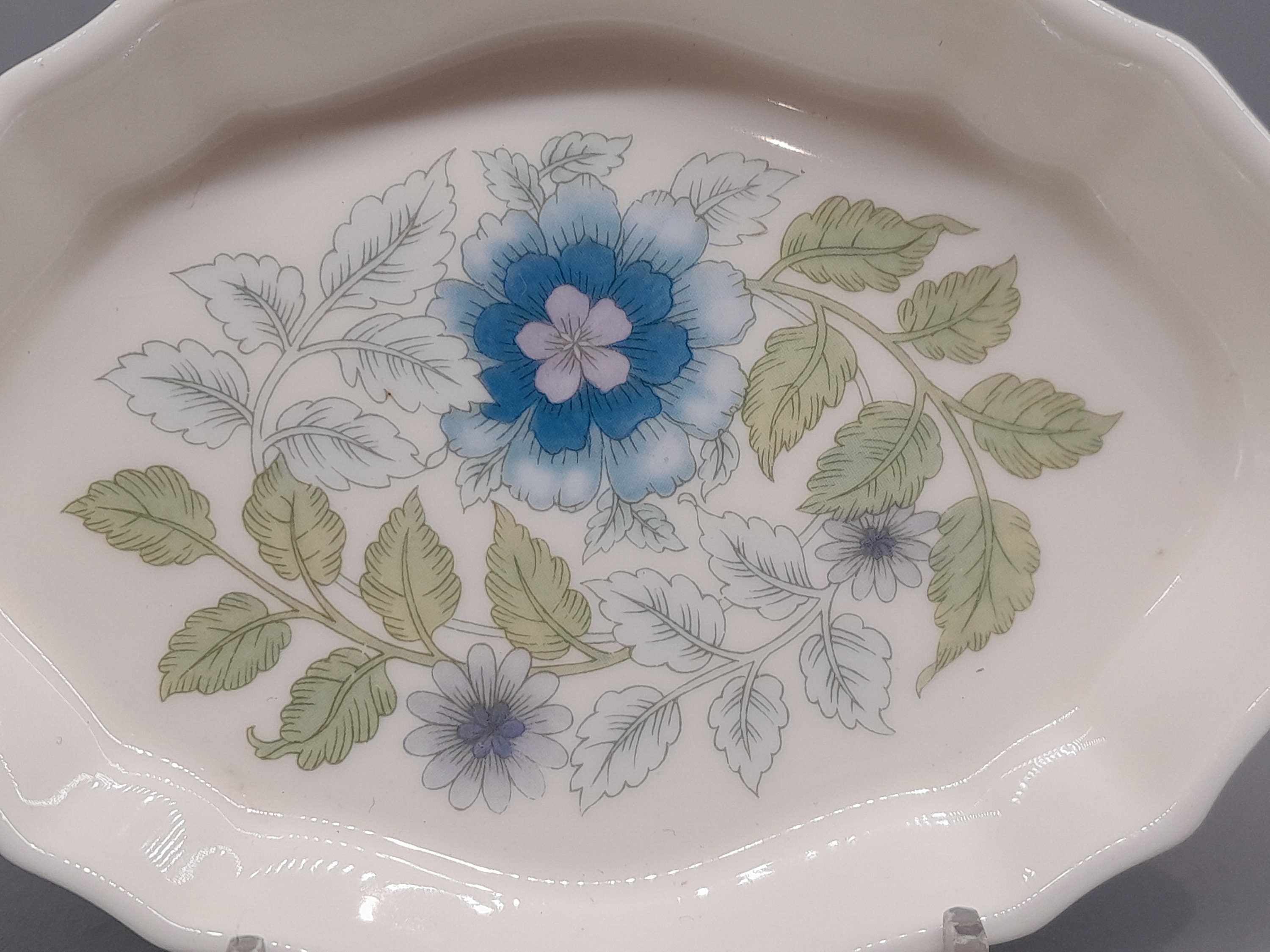 Wedgwood Clementine, Trinket / Pin Dish, English Bone China - Etsy