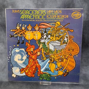 Dukas – The Sorcerer’s Apprentice / Saint-Saëns – Danse Macabre / Rossini-Respighi – La Boutique Fantasque – Scottish National Orchestra 12&quot;