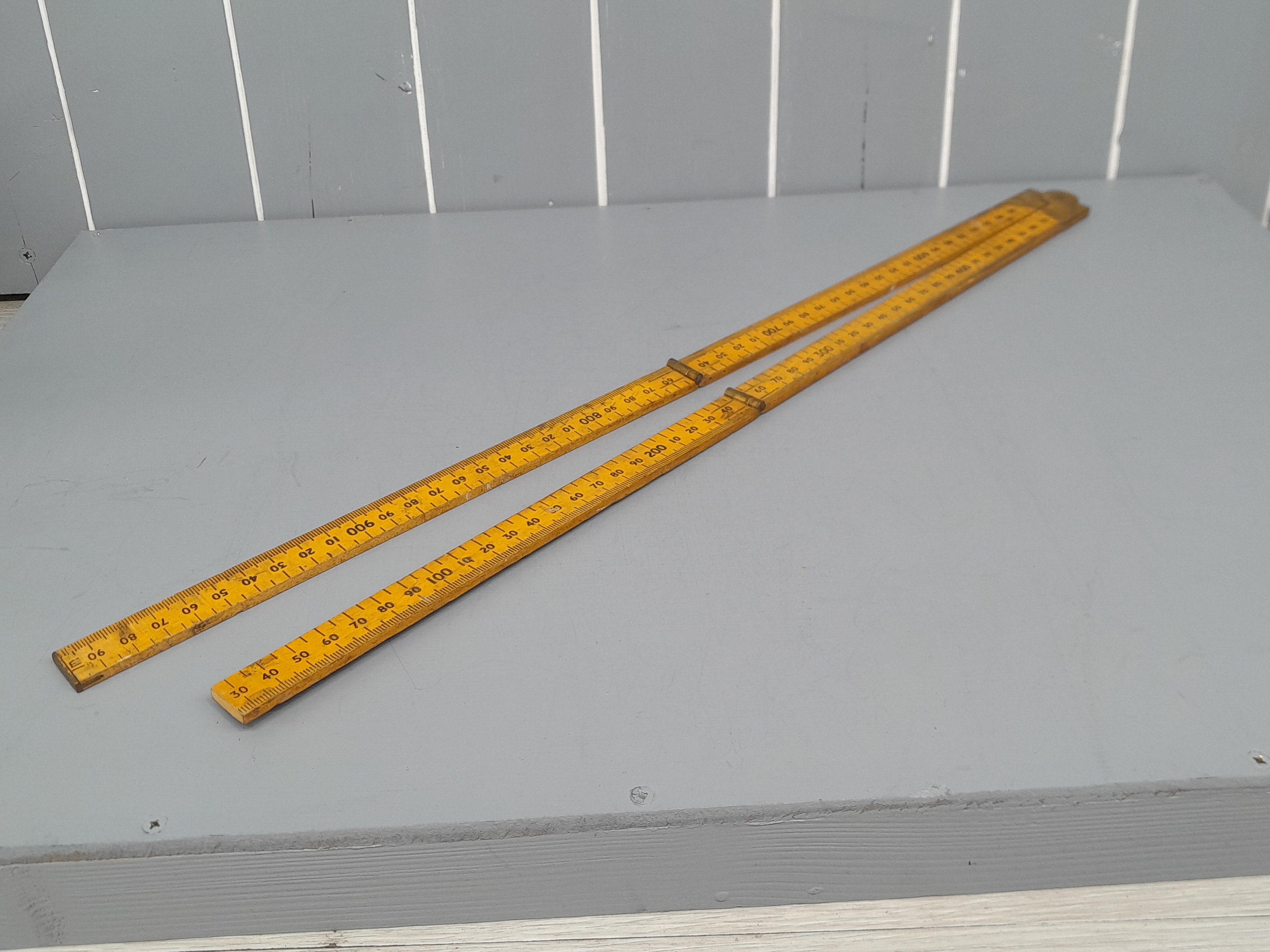Rabone Chesterman No1162, Folding 4 Piece Carpenters Measure Ruler ...