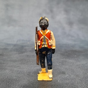 Seltener Spielzeugsoldat aus der West Indian Indianersparserie von Britains, c1945