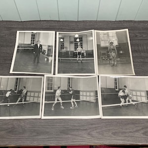 6 Assorted Amateur London Boxing Club Photos.
