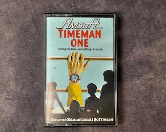 Amstrad Game Timeman One Amsoft, Retro Gaming, 1980's Video Game - Working