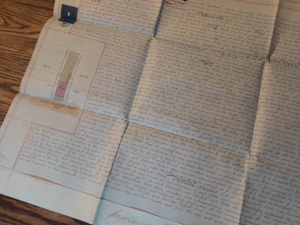 Victorian Contract Writing Examples Victorian Indenture, Antique Beautifully Hand Written Contract on ...