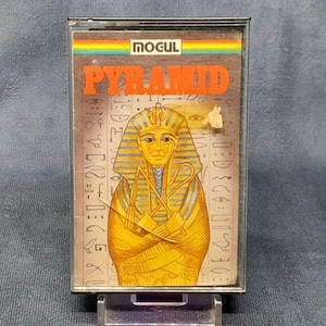 Commodore 64 Game Pyramid by Mogul, Retro Gaming, 1980&#39;s Video Game - Working