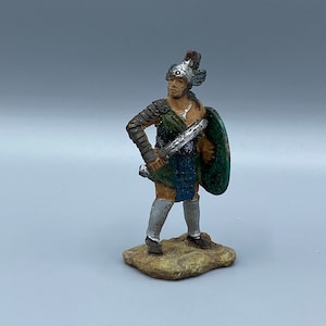 Figurine en résine, soldat jouet hauteur 8 cm