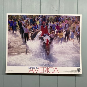 Warner Bros, Made in America Movie, 1993 Promotional Poster.