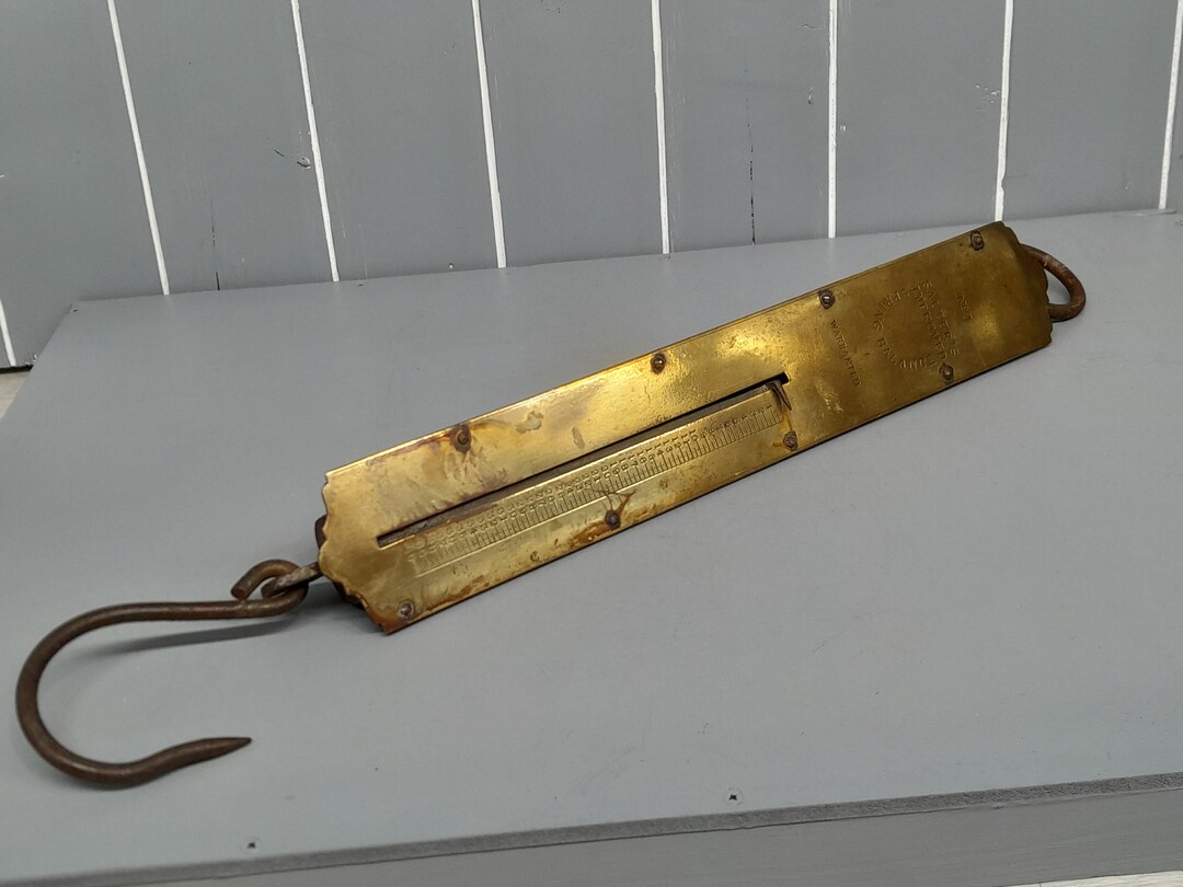 Antique Salters No2 Improved Spring Balance Spring Loaded 40lb Scales ...