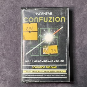 Spectrum 48k Confuzion by Incentive Software, Retro Gaming, 1980&#39;s Video Game - Working