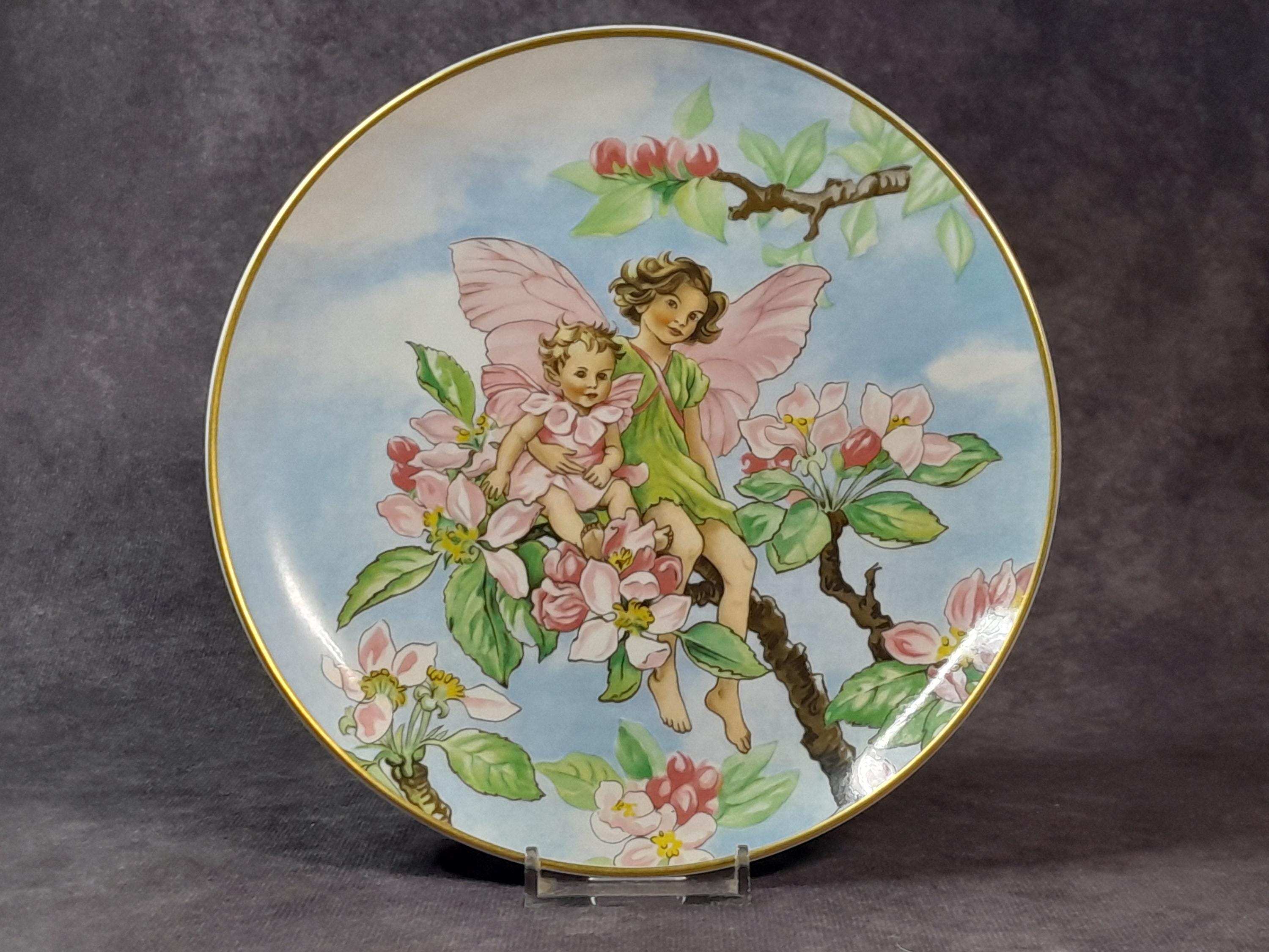 The Apple Blossom Fairy Picture Plate by Heinrich Villeroy & Boch
