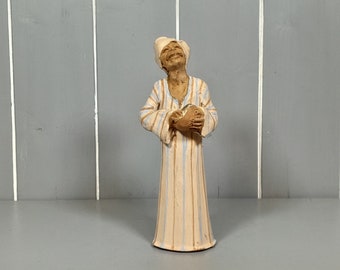 Vintage Handmade Terracotta Figure
