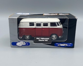 Microbús Volkswagen de 1962, modelo Welly Die Cast.