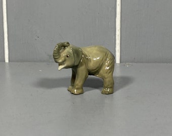 1950's Wade Whimsie Elephant, Vintage Wade Figures, Early Wade