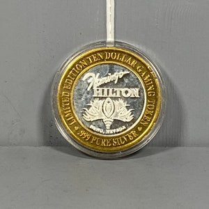 Flamingo Hilton, Limited Edition Ten Dollar Gaming Token.